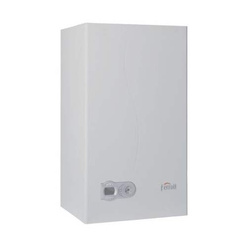 Kocioł gazowy Ferroli BLUEHELIX ALPHA, kondensacyjny, wiszący, na LPG.