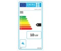 Etykieta energetyczna kotła KGP Ecowarmer 9 kW: klasa energetyczna B, moc 10 kW.
