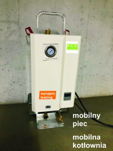 Mobilny piec elektryczny 24 kW do wynajęcia.