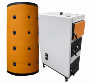 Tani promocyjny zestaw bufor ciepła 500 l  + kocioł na paliwo stałe 12 kW