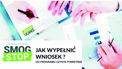 Zdjęcie przedstawiające wypełnianie wniosku o dotację unijną na zakup kotła c.o. lub kotłowni na biomasę.