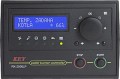 Panel sterowania kotła Biowarmer 150 kW z podajnikiem, wyświetlacz LCD, przyciski START/STOP.
