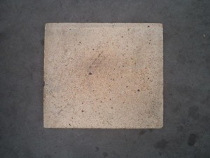 płyta szamotowa C-1 do paleniska i do wyczystki do kotła na paliwa stałe