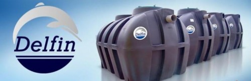 Przydomowa oczyszczalnia ścieków Delfin 2000, komplet dla 3-5 osób. Zdjęcie przedstawia kilka kompletów oczyszczalni.