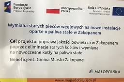 Wymiana starych pieców węglowych na nowe instalacje oparte o paliwa stałe w Zakopanem
