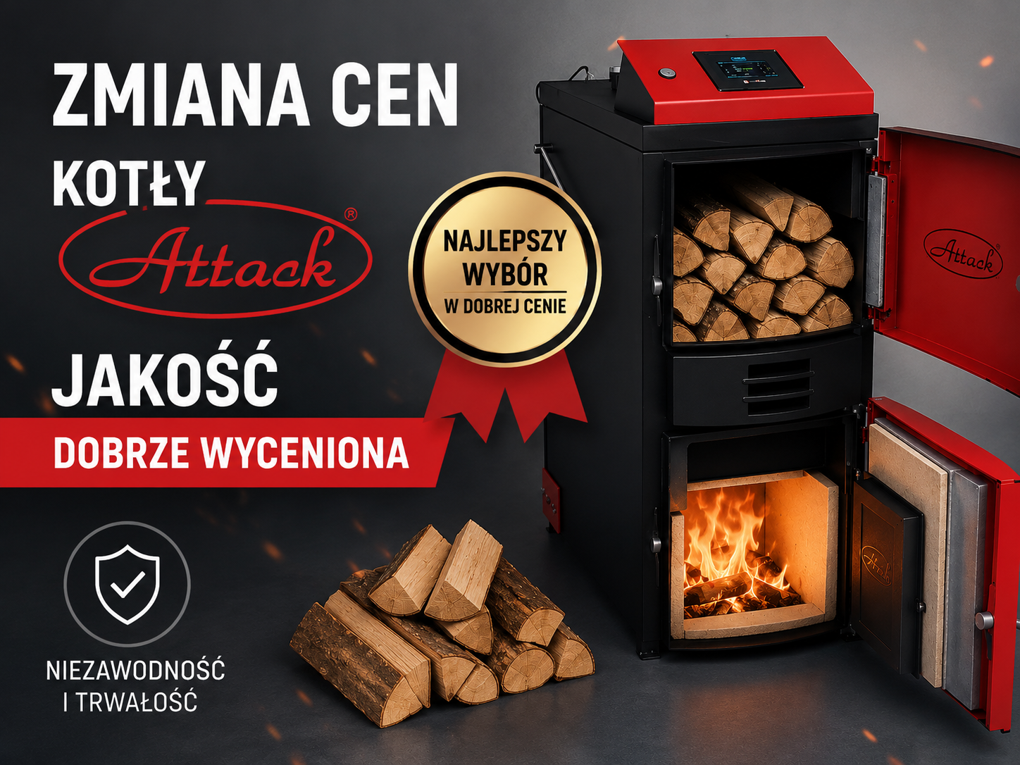 Kotły Attack - zmiana cen - SLX, DPX, Combi wkrótce zmiana cennika
